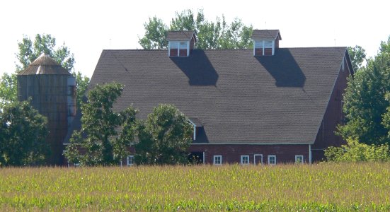 Herman Freiwald barn and silo from NE 1