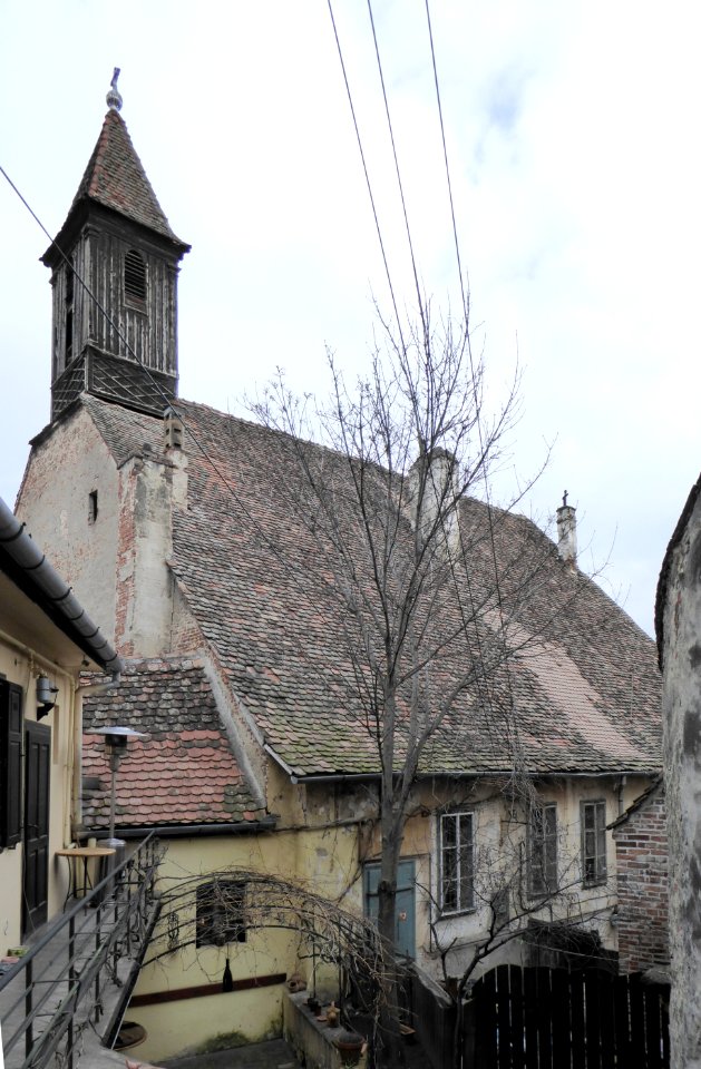 Hermannstadt, Asylkirche von Süden, 1