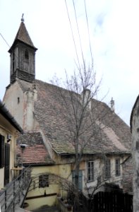 Hermannstadt, Asylkirche von Süden, 1
