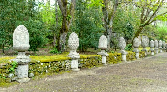 Hippodrome garden - Parco dei Mostri - Bomarzo, Italy - DSC02646