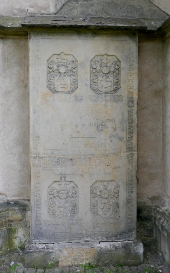 Herford - Marienkirche - Grabplatten - 19