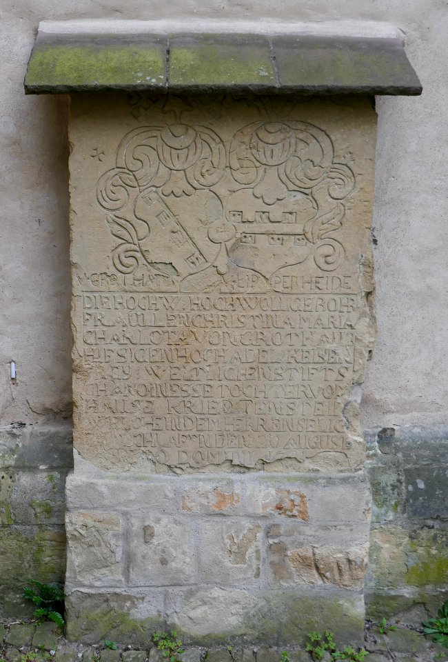 Herford - Marienkirche - Grabplatten - 17