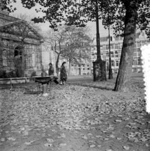 Herfstplaatjes Amsterdam Alexanderplein, Bestanddeelnr 907-4174