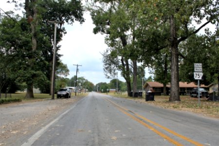 Highway 75 Spur in Parkin, Arkansas