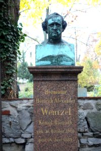 Herman Heinrich Alexander Wentzel by Fritz Schaper - Dorotheenstadtischer Friedhof, Berlin - DSC00255