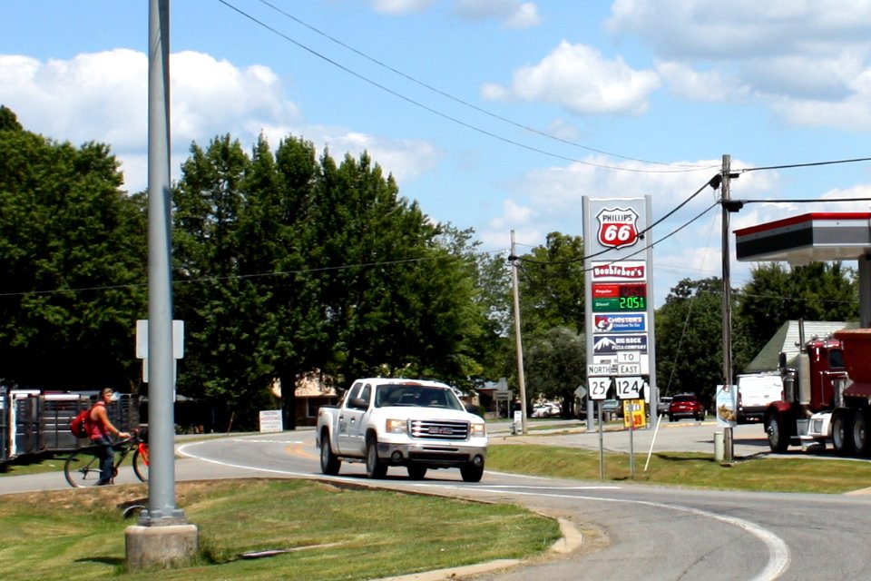 Highway 25 in Quitman, Arkansas