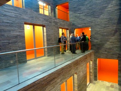 Hilversum-Nieuwjaarsborrel WMNL 2015 bij Beeld en Geluid (2)