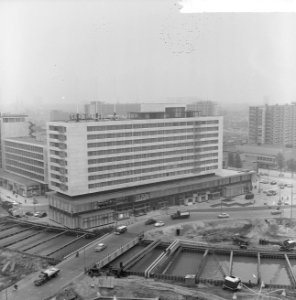 Hilton Hotel in Rotterdam, het nieuwe hotel het 56ste, Bestanddeelnr 915-2063
