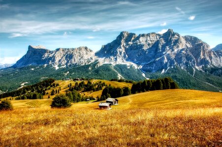 Alpine south tyrol unesco world heritage photo