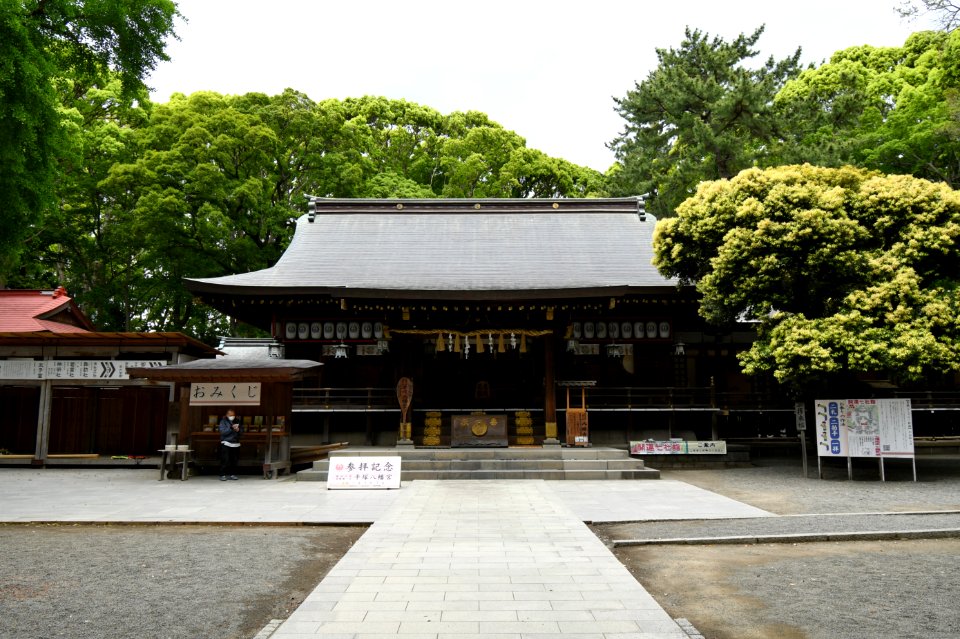 Hiratsuka-hachimangu, haiden-1