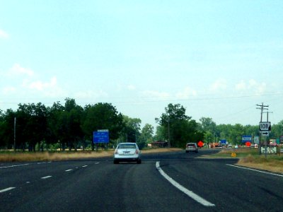 Highway 108 western terminus at US 59 and US 71