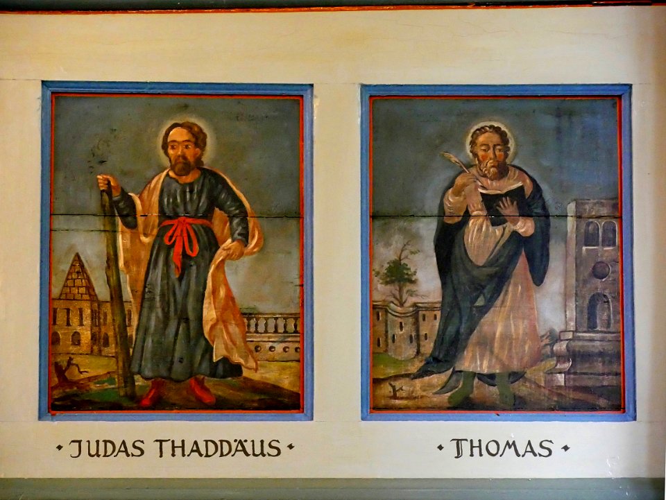 HirschfeldKircheApostel6JudasThaddaeusThomasH1a