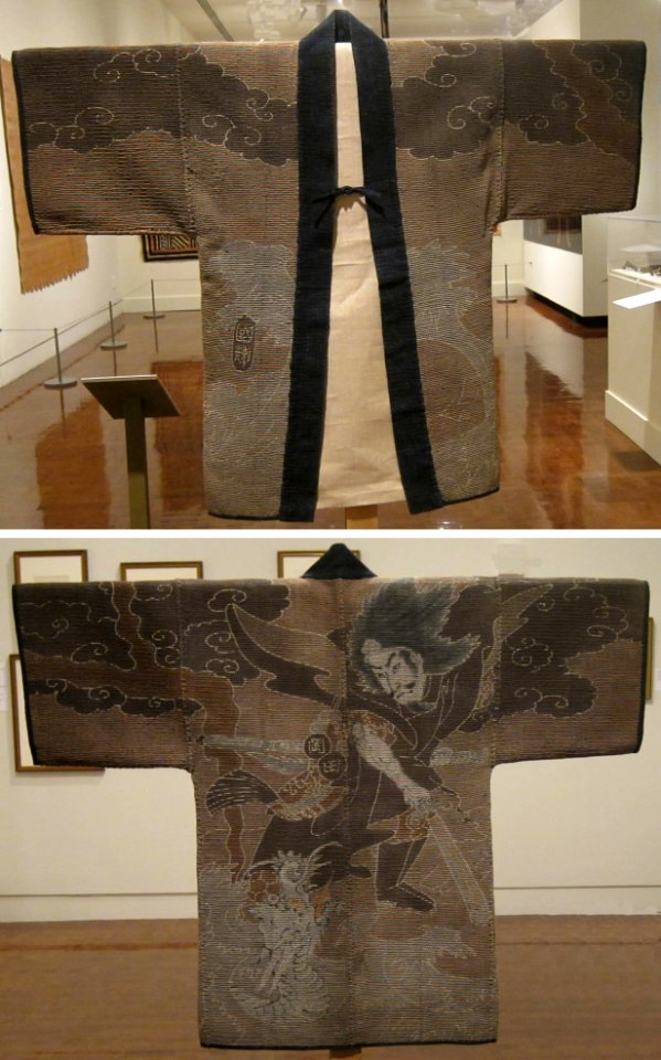 Hikeshi hanten (fireman's jacket), 19th century, Honolulu Museum of Art II