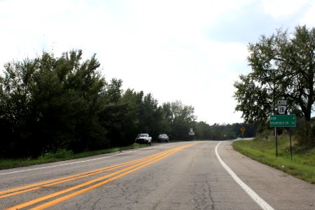 Highway 28 terminus north of Waldron, Arkansas