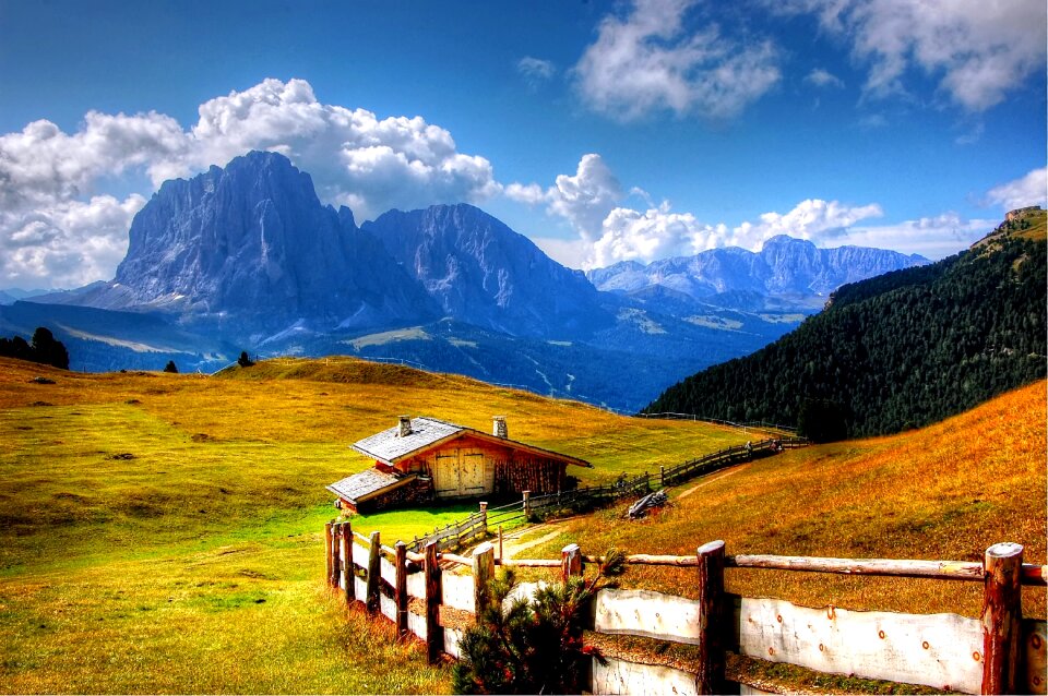 Italy south tyrol alpine