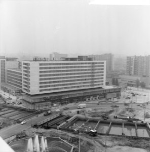 Hilton Hotel in Rotterdam, het nieuwe hotel het 56ste, Bestanddeelnr 915-2065