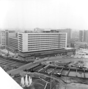 Hilton Hotel in Rotterdam, het nieuwe hotel het 56ste, Bestanddeelnr 915-2064