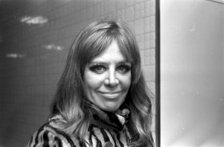 Hildegard Knef op Schiphol, Bestanddeelnr 922-1969 photo