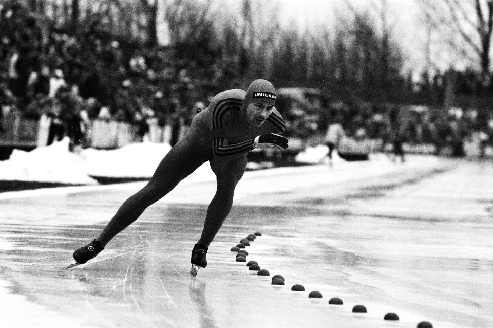 Hilbert van der Duim op de 10 km in actie, Bestanddeelnr 932-4569