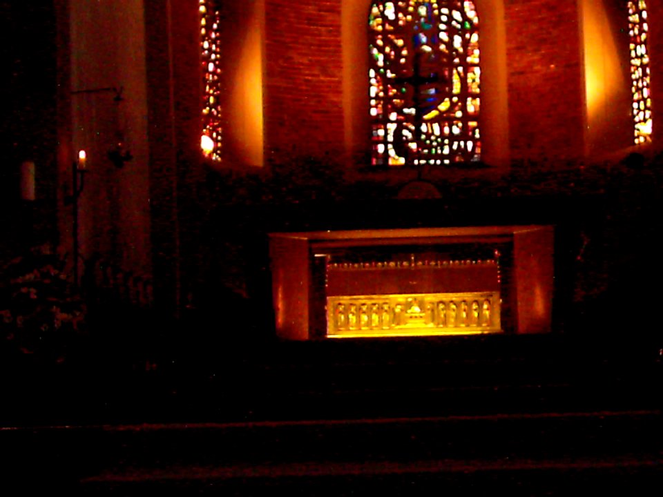 Hildesheim Kathedrale Mariä Himmelfahrt Innen Altarschrein 1