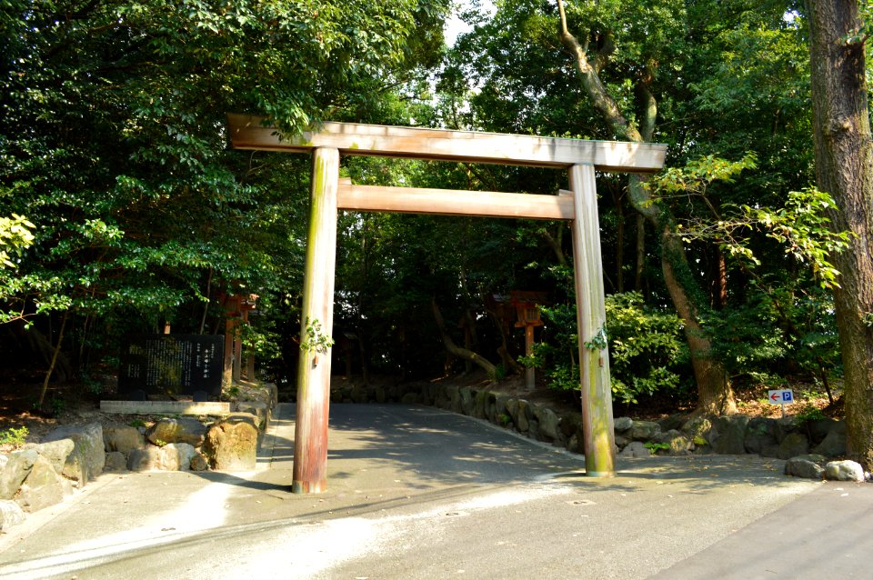 Hikami-Anego-jinja torii
