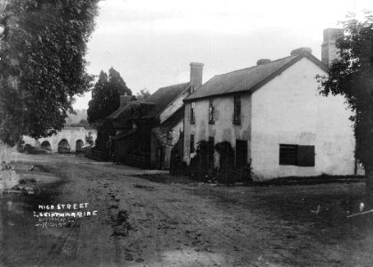High Street Leintwardine - bottom of High St (1294736)