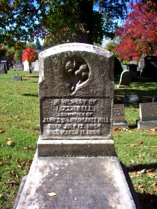 Hill (Illegible 2), Lebanon Church Cemetery, 2015-10-23, 01