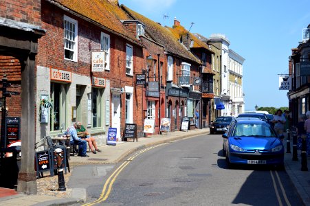 High Street, Rye, towards East Cliff