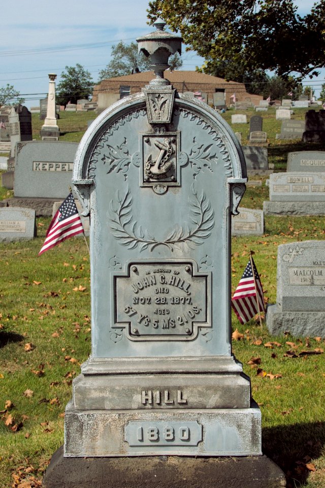 Hill (John C.), Prospect Cemetery, 2015-09-25, 01