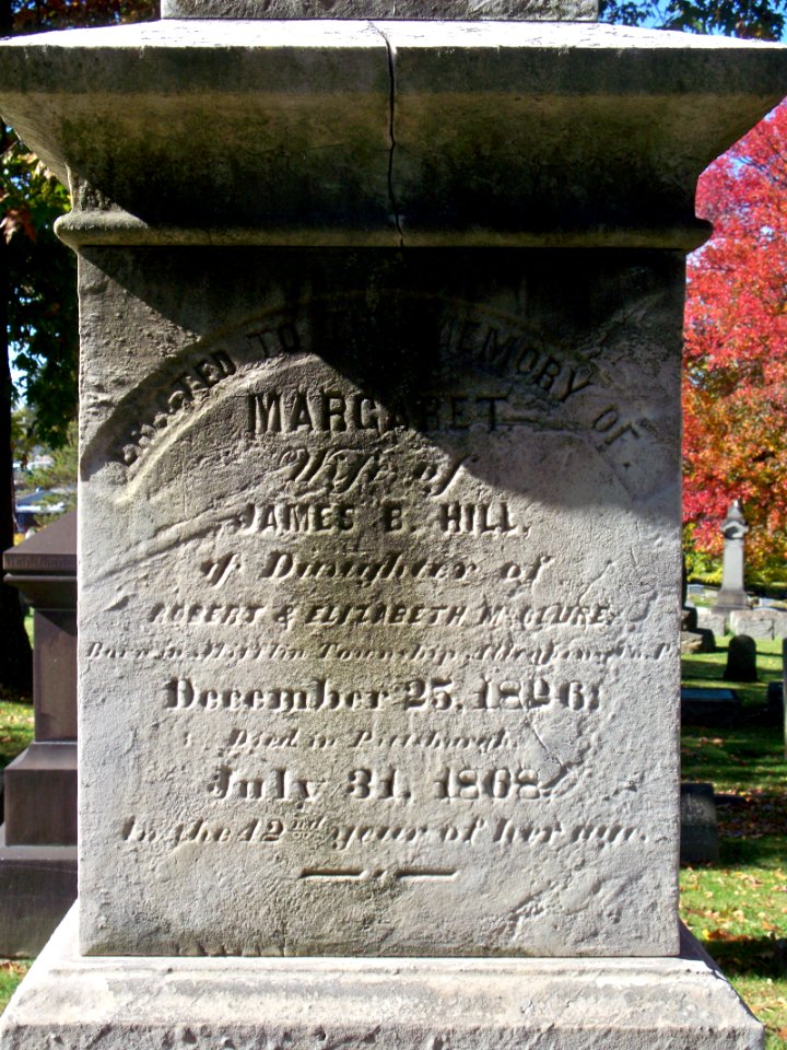 Hill (Margaret 2), Lebanon Church Cemetery, 2015-10-23, 01