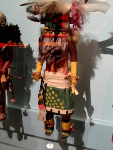 Hilili katcina, Zuni, acquired in 1905 - Peabody Museum, Harvard University - DSC05547