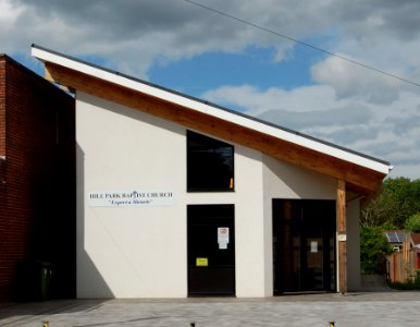 Hill Park Baptist Church, Gudge Heath Lane, Hill Park, Fareham (May 2019) (2)