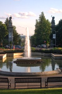 Highland Park Fountain, 2015-07-21, 03
