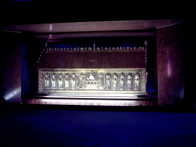 Hildesheim Kathedrale Mariä Himmelfahrt Innen Altarschrein 2