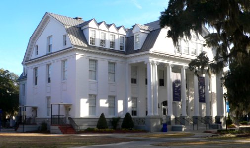 Hill Hall (Savannah State U) from SW 1