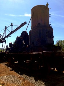 Historic artifact--Roots of Motive Power Railroad and Logging Museum-08