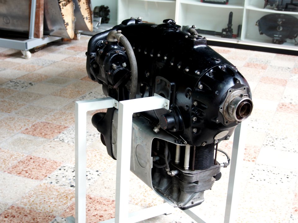 Hirth HM 504 Aircraft engine at Flugausstellung Hermeskeil, pic2