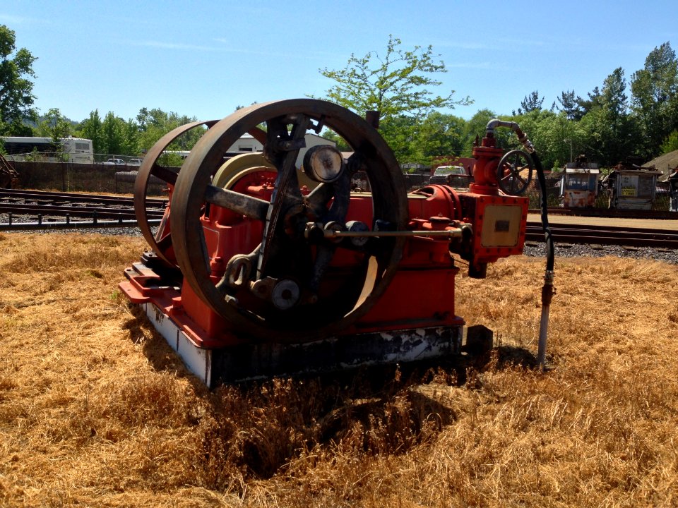 Historic artifact--Roots of Motive Power Railroad and Logging Museum-12