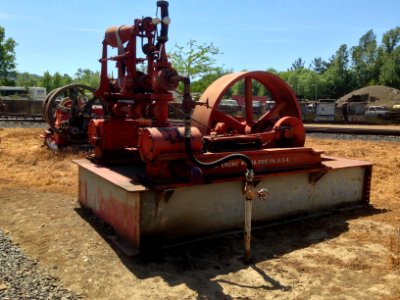 Historic artifact--Roots of Motive Power Railroad and Logging Museum-11