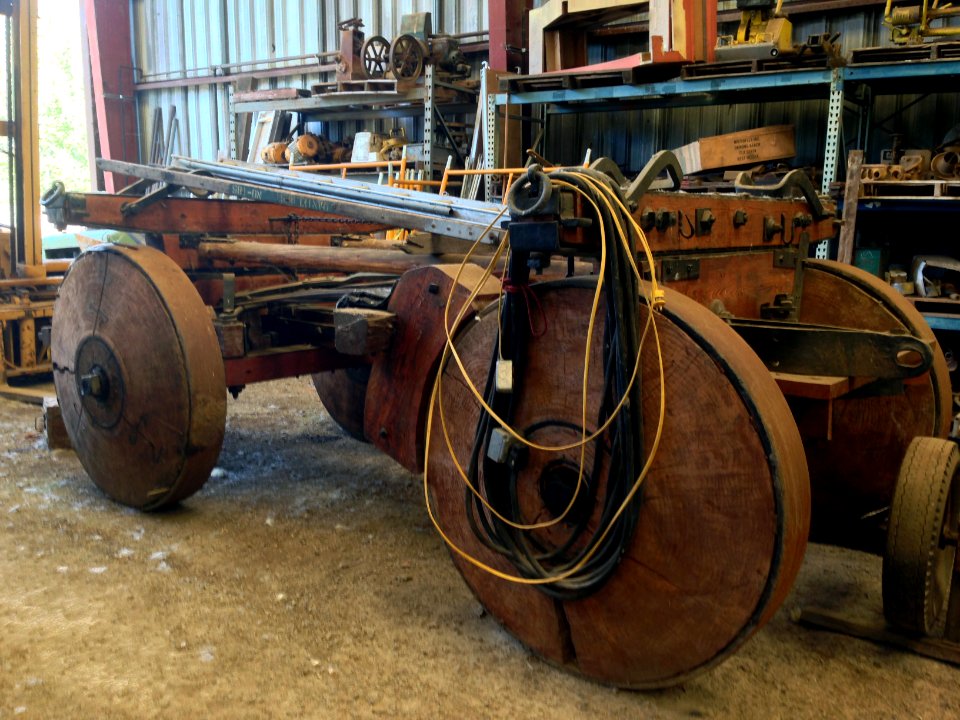 Historic artifact--Roots of Motive Power Railroad and Logging Museum-07