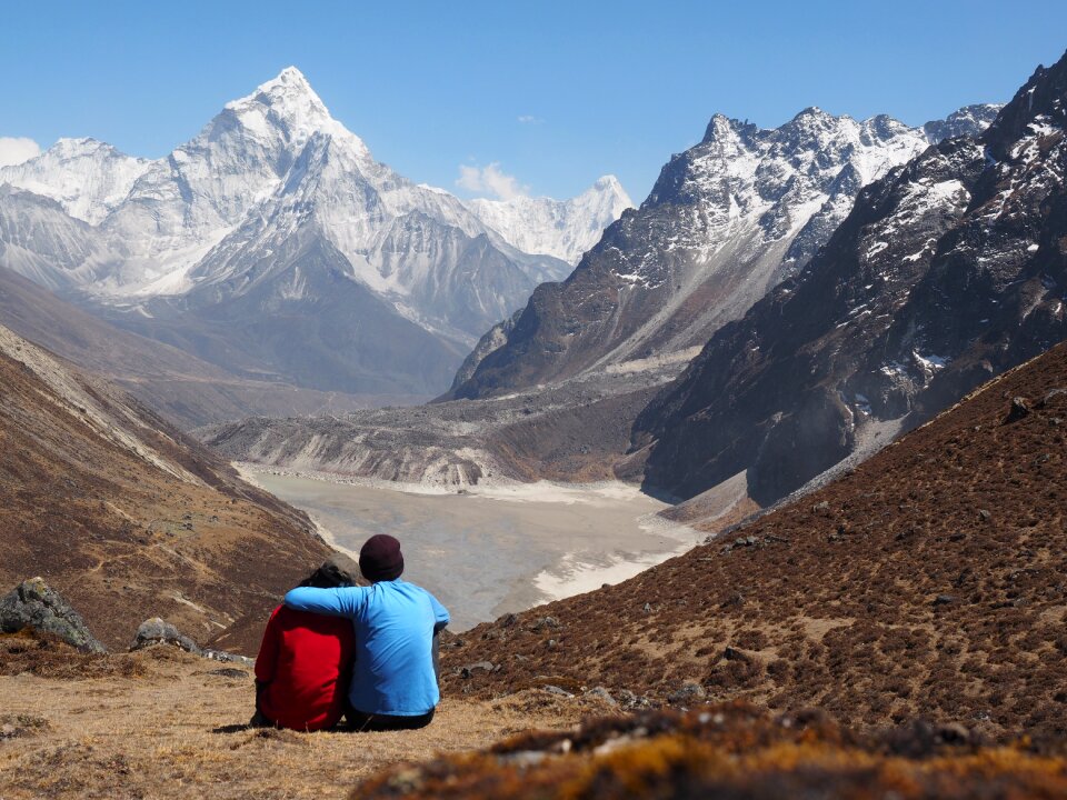 Romantic nepal himalayas