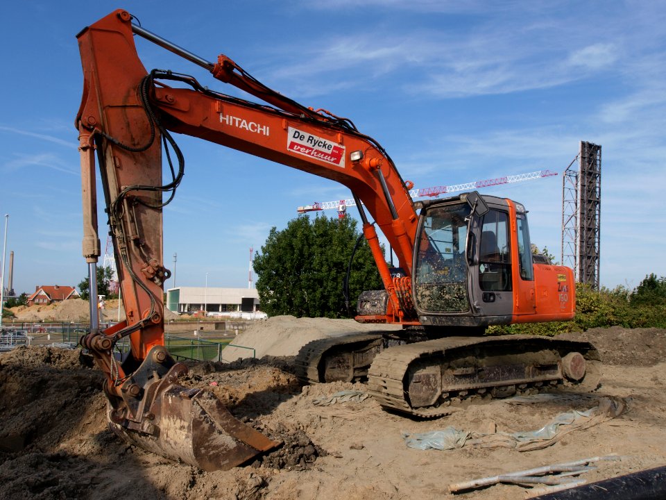 Hitachi Zaxis 160Lc (owner De Rycke)