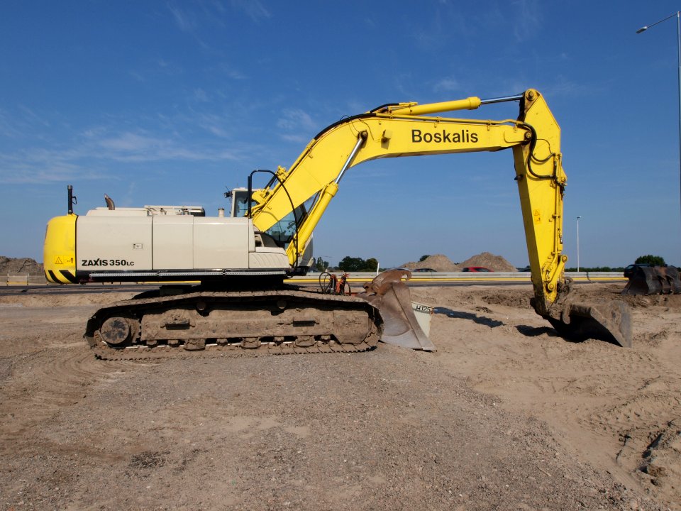 Hitachi Zaxis 350LC owned by Boskalis p2