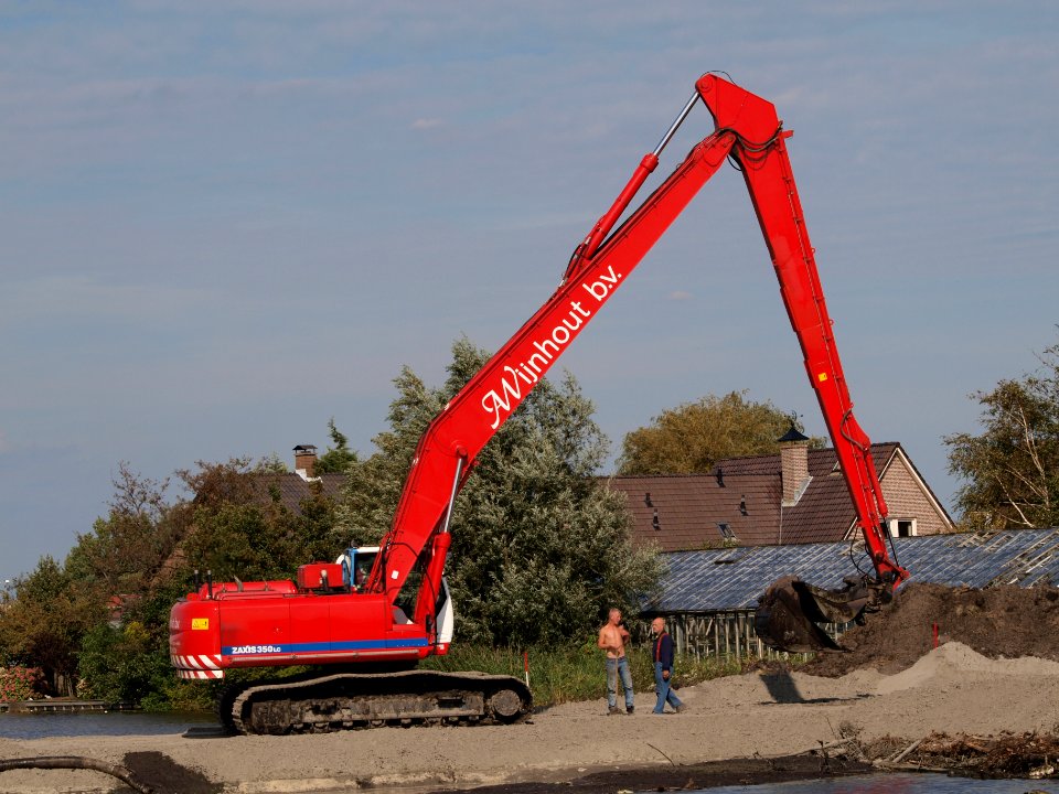 Hitachi Zaxis 350LC owned by Wijnhout bv