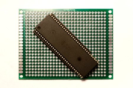 Hitachi HA12157 Dolby B-C IC on a perfboard