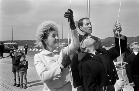 HKH Prinses Margriet opent Zeemanscentrum, het Internationale Centrum voor Zeeva, Bestanddeelnr 922-3872