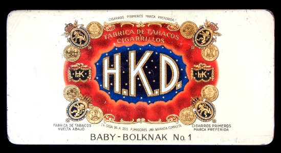 HKD Baby Bolknak sigarenblikje