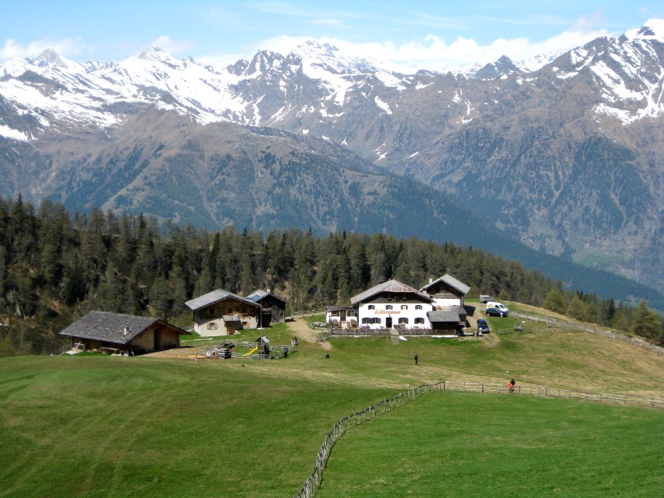 Hirzerhütte mit Alm