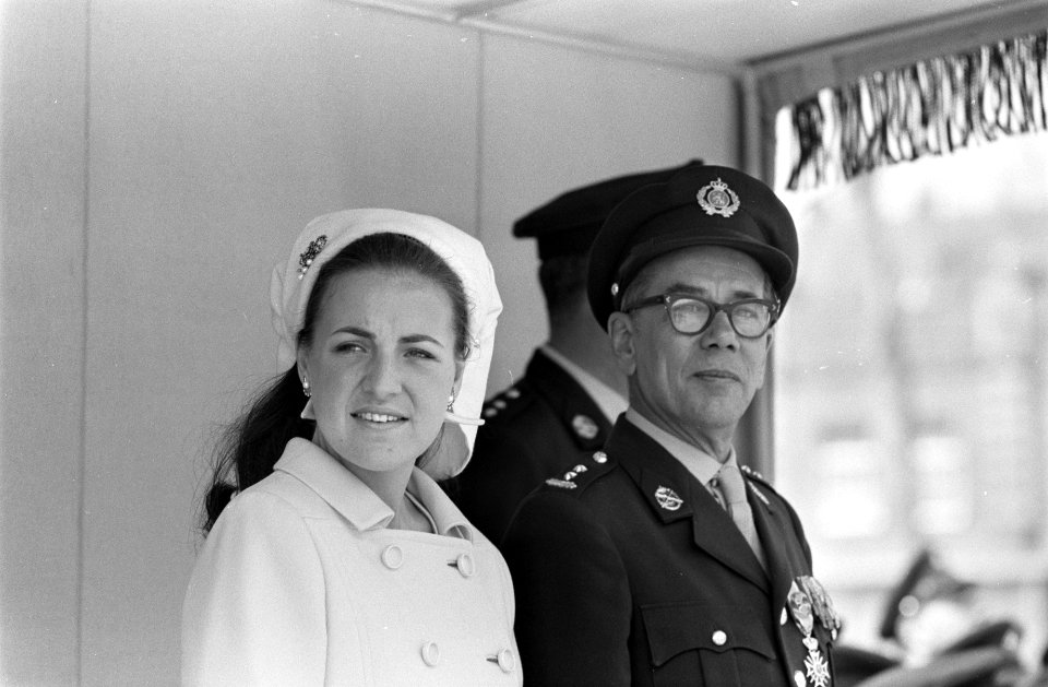 HKH Pr. Margriet was aanwezig bij de Regimentsdag in de Juliana van Stolbergkaze, Bestanddeelnr 922-3678