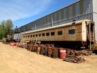 Historic artifact--Roots of Motive Power Railroad and Logging Museum-01